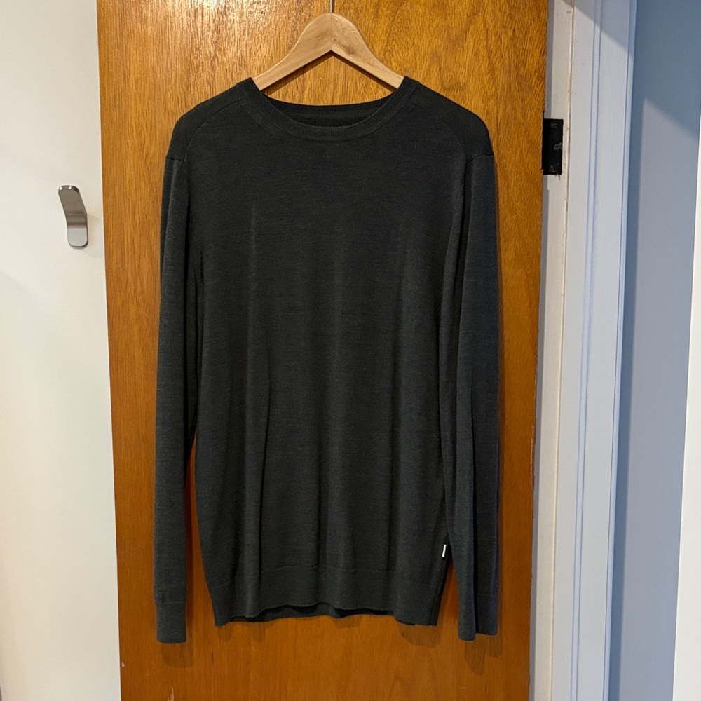 Green Merino Sweater